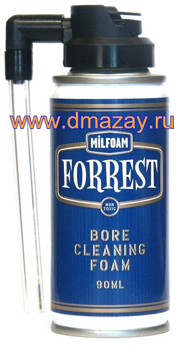 Пена Milfoam Forrest Bore Cleaning Foam BCF-3 чистящая для стволов любого оружия от нагара омеднения свинцевания 90 мл Финляндия